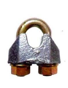 Sujetacables DIN 1142. Único sujetacables contemplado para montar líneas de vida según la EN - UNE - 15567 - 2